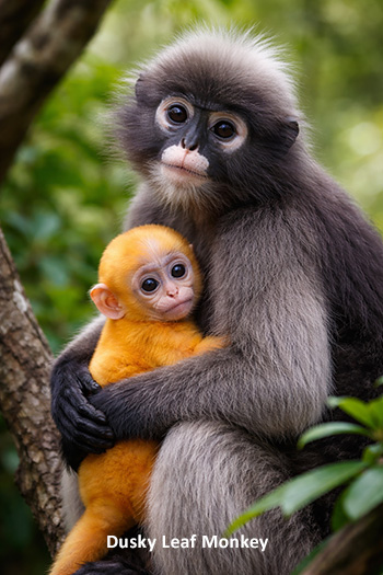Dusky Leaf Monkey