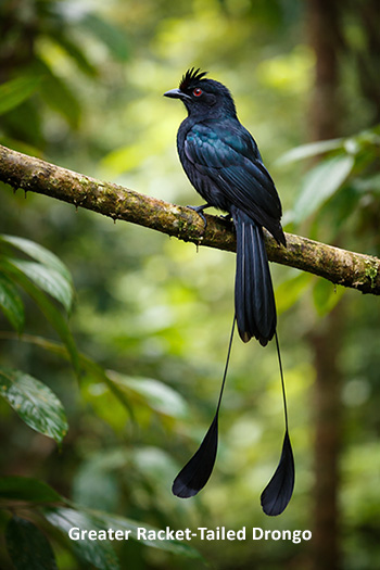 Greater Racket-Tailed Drongo
